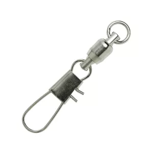 Eagle Claw Lazer Ball Bearing Swivel Interlock #1 Nickel