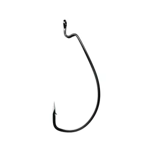 Eagle Claw Trokar EWG Worm Hook #5/0 Platinum Black 5PK
