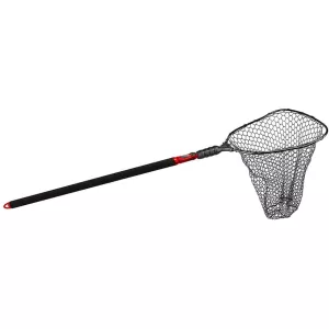 EGO S2 Slider Landing Net Reach Extendable Handle Large 19" X 21" Deep Rubber