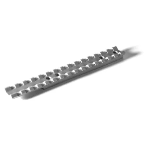EGW 1-Piece 20 MOA Elevated Picatinny Scope Base Ruger 10/22 Mount Silver