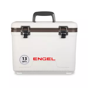 Engel Storage 13QT Drybox/Cooler White