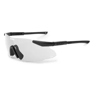 ESS Ice Response Shooting Glasses Black Frame Clear Lenses