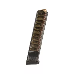 ETS Magazine for Glock 42 380 ACP 12-Round Polymer Carbon Smoke