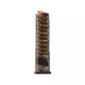 ETS Magazine for S&W M&P Shield, Shield M2.0 9mm 12-Round Polymer Carbon Smoke
