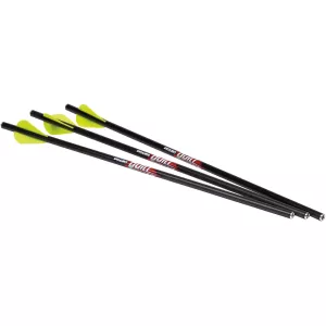 Excalibur Quill 16.5" Carbon Micro Crossbow Bolt 2" Vanes Black 6PK