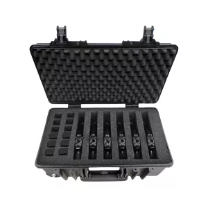 Explorer Cases 5221 6-Pistol Wheeled Case Polymer Black