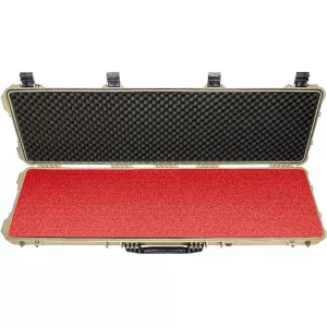 Eylar Hard Rifle Case with Ragar XP Crosslinked Red Foam Insert 53" Tan