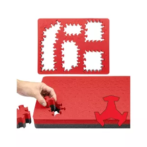 Eylar Ragar Crosslinked Foam Insert for Hard Cases 21.75" x 17" Red