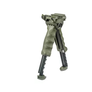 FAB Defense Gen 2 Pivoting Vertical Foregrip with Quick Release Integrated Bipod Flat Dark Earth