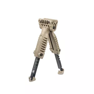 FAB Defense Gen 2 Vertical Foregrip with Quick Release Integrated Bipod Flat Dark Earth