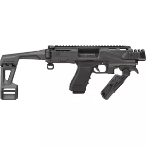FAB Defense KPOS Scout Pistol Chassis with Brace for Glock 17, 19 Gray