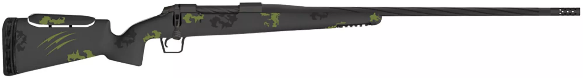 Fierce Twisted Rival FP Bolt Action Rifle FRFP28NOS24BF, 28 Nosler, 24" Threaded, Forest Camo Carbon Stock, 3 Rds
