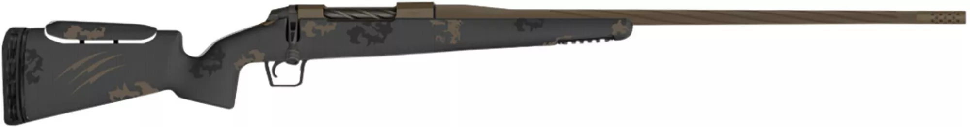 Fierce Twisted Rival FP Bolt Action Rifle FRFP7PRC22MM, 7mm PRC, 22" Threaded, Trophy Camo Carbon Stock, 3 Rds