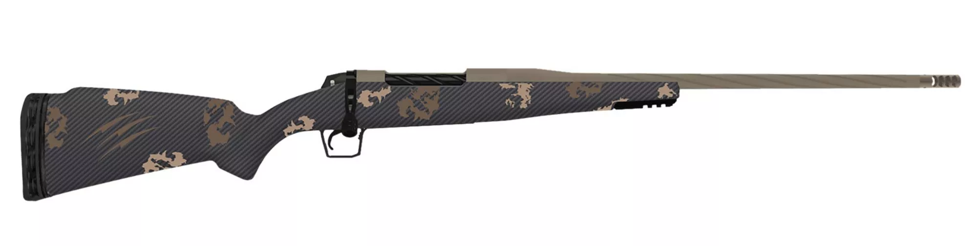Fierce Twisted Rogue Mini Bolt Action Rifle TWROG300WIN22BRS, 300 Win, 22" Threaded, Sonora Ambush Camo Stock