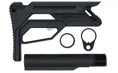 FORTIS LA STOCK W/BUFFER TUBE BLK