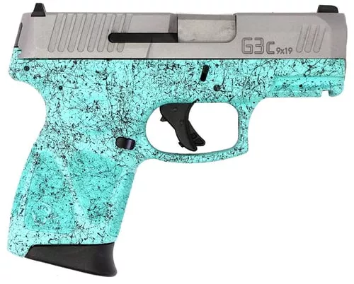 G3C 9MM CYAN/SS 3.2" 12+1#