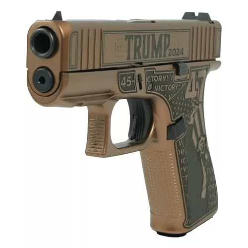 Glock 43X Custom Trump 47th-Vi