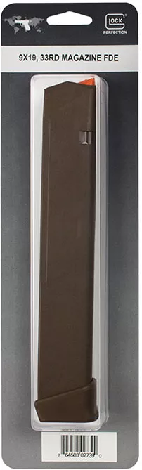 Glock G17 9MM 33 Round FDE Magazine (47463)