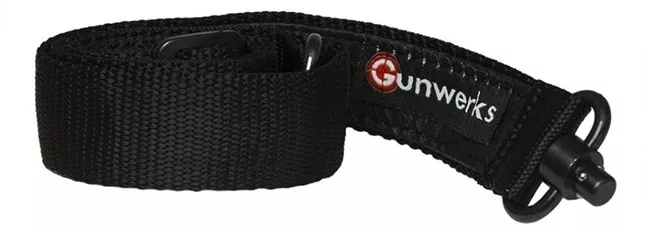 Gunwerks Custom Mountain Rifle Sling, 1.25", Push Button QD (G2202)
