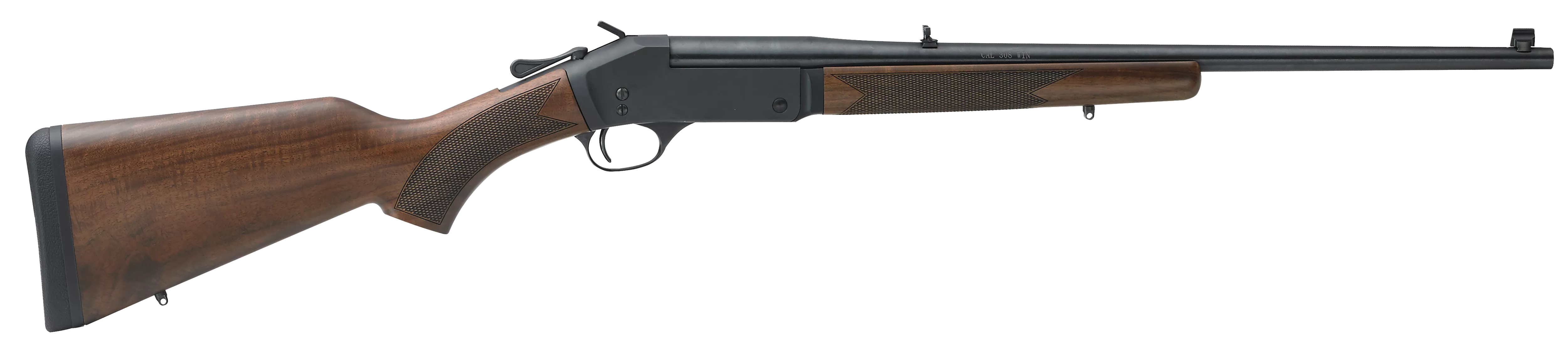 Henry Singleshot Break Open Rifle H015357, 357 Remington Mag, 22", American Walnut Stock, Blued Finish, 1 Rds