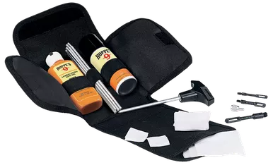 Hoppes Universal Field Cleaning Kit Multi-Caliber/Black Compact Soft-Sided Case