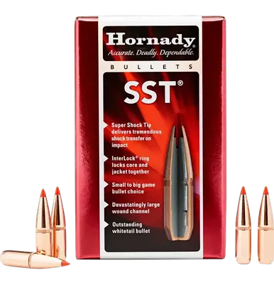Hornady SST 30 Cal .308 165 gr Super Shock Tip 100 Per Box/ 15 Case