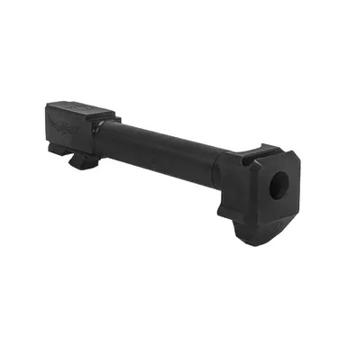 Icarus Precision Omega Comp & Barrel Kit 9mm for Glock 17 Gen 5 Black - G5_G17_COMP_BLK