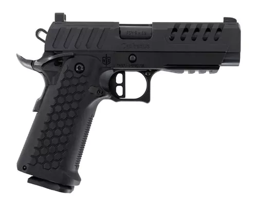MAC CERBERUS 9MM 4.4" 17RD BLK PRTED
