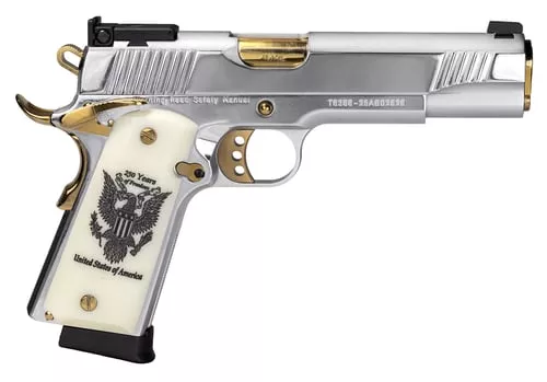 MC1911 45ACP 250TH SS/GOLD 5"#