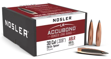 Nosler AccuBond Long Range 30Cal 210gr Spitzer Point 100/Box