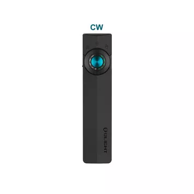 Olight ArkPro Flat EDC Flashlight 1500 Lumens UV Laser - Black