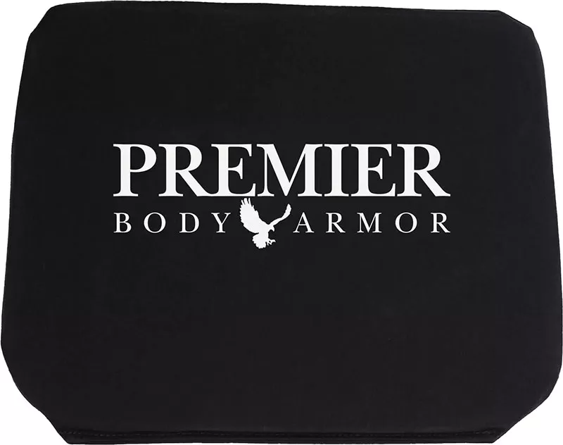 Premier Body Armor Level IIIA Backpack Insert for Vertx Tourist Sling BPP-9049, 11.75" x 9", 1.49 lbs