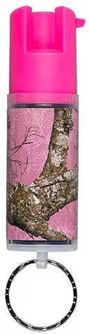 Sabre Key Ring Pepper Spray, Pink Camo (KR-14-PKCAM-02)