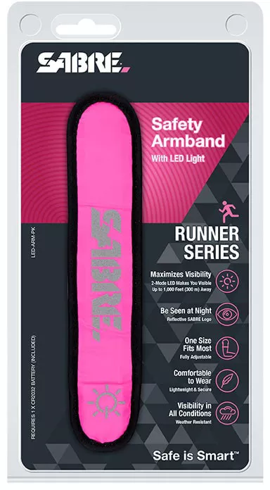 Sabre Safety LED Armband (LED-ARM-PK)