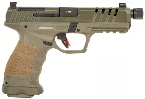 SAR9 SOCOM 9MM ODG 5.2" TB | O