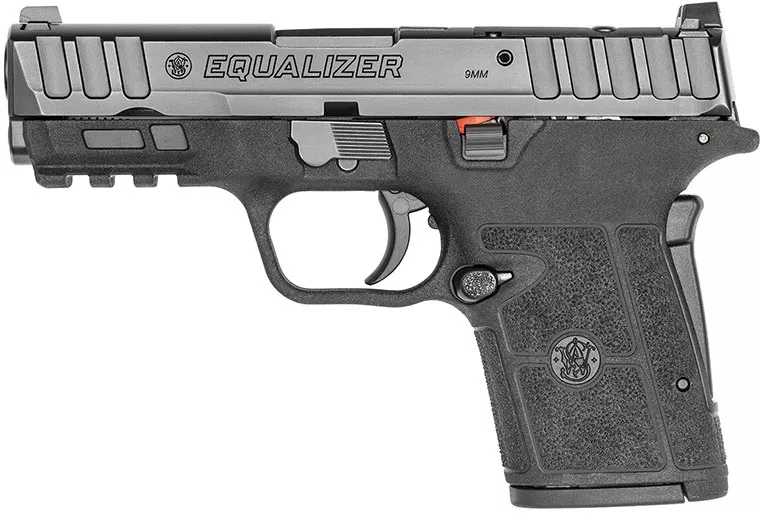 Smith & Wesson Equalizer Optic Ready Semi-Auto Pistol 13592, 9mm, 3.68 in, Black Synthetic Grip, Black Finish, 15 Rd, No Thumb Safety