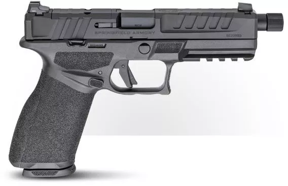 Springfield Echelon Gear Up Bundle Pistol ECT9459B3DGU24 , 9mm, 4.5", Threaded, Polymer Grip, 5 Mags+Range Bag