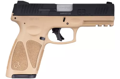 TAURUS G3B 9MM PSTL TAN/BK 4.0