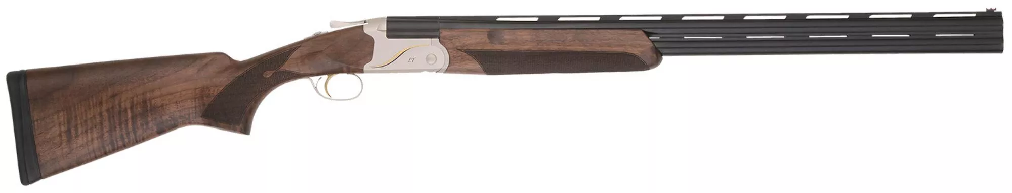 TriStar Trinity II LT Full Size Shotgun 33142, 16 Gauge, 28", 2.75" Chmbr,Blued Barrel, Silver Steel Rec, Deluxe Walnut Furniture, Fiber Optic Sight