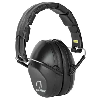 Walker's Ultra Compact Passive Folding Earmuff - Black