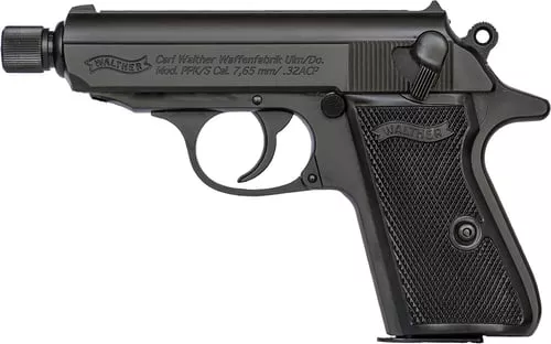 WALTHER PPK SD THREADED BLACK